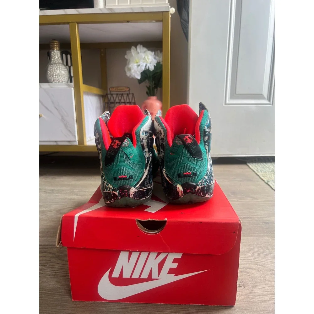 Nike LeBron 12 Men's Akron Birch 707558-363 Size 10